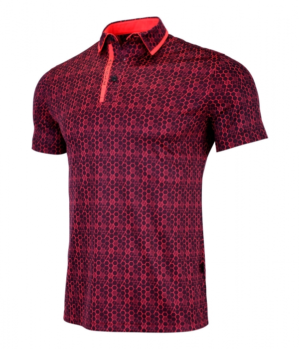 Áo Tennis Arisle Glamour Polo Shirt Red