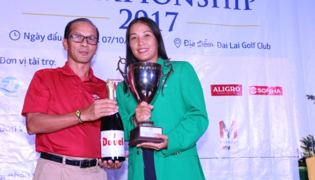 Golf Club Championship 2017 kết thúc với chức vô địch thuộc về Vân Anh
