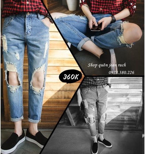 Phong cách quần jeans nam relaxed fits