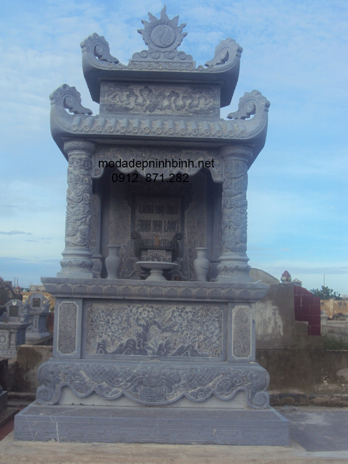 Mẫu mộ đá mỹ nghệ đẹp tại Bắc Ninh