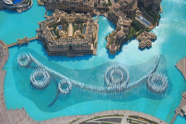 Ngắm đài phun nước lớn nhất thế giới ở Dubai