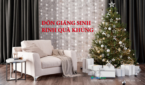 Trang Trí Sofa Phòng Khách Mùa Noel Bạn Không Thể Bỏ Qua