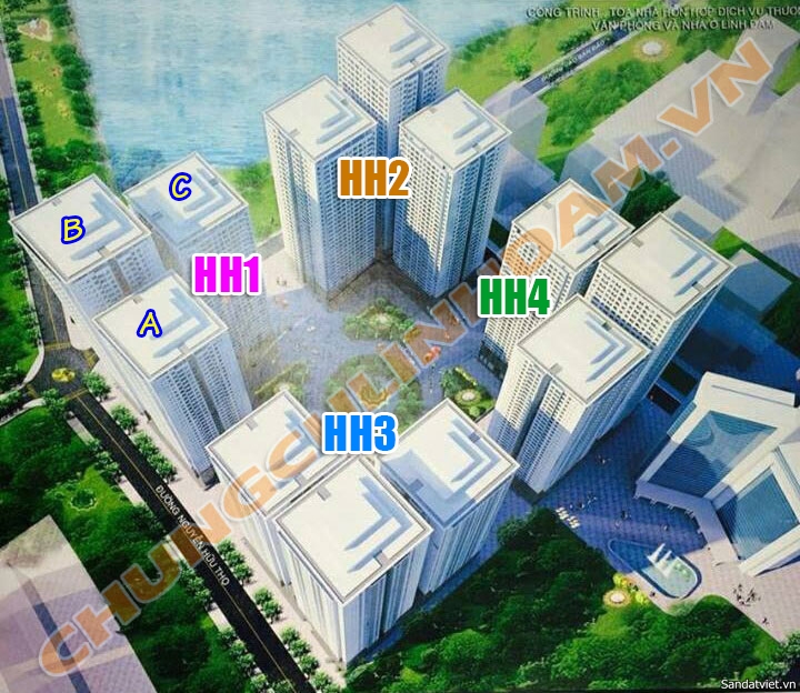 Bán căn hộ HH1C Linh Đàm căn số 02 diện tích 72.92m2 độc quyền