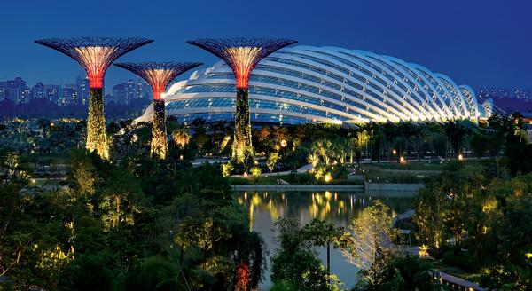 Tản mạn vườn xanh Gardens by the Bay Singapore