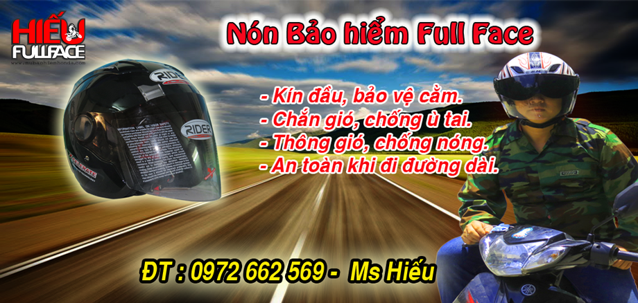 Địa điểm bán mũ bảo hiểm Full Face – nón bảo hiểm Motor chất lượng, giá tốt TP.HCM