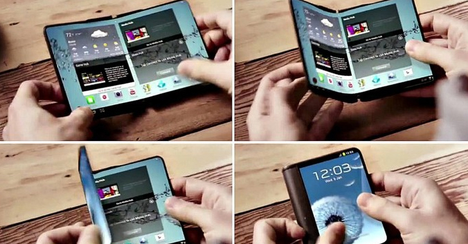 Smartphone "gập đôi" của Samsung sẽ ra mắt cuối 2016