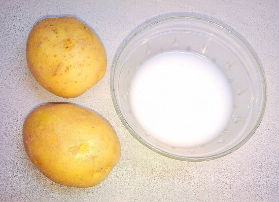 Mặt nạ khoai tây và sữa tươi - Giải pháp dưỡng trắng da tối ưu