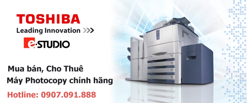 Bán máy photocopy toshiba chính hãng 100%, giá tốt nhất HCM