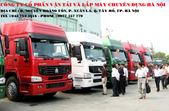 Dịch vụ vận tải Hà Nội cho thuê xe tải chuyển hàng uy tín, Hotline 0977.157.779 - 0913.268.895